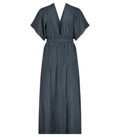 Robe Longue Empire Bleu Marine