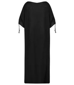 Robe Longue Kaftan Noir