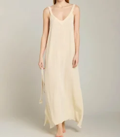 Robe Longue Palma De Mallorca Cream