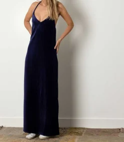 Robe Mireille Bleu Mediterranee