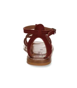 Sandales Antioche Cuir Velours Fisterra