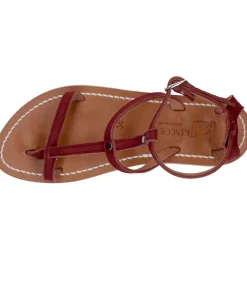 Sandales Antioche Cuir Velours Fisterra