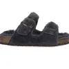 Sandales Shearling Gris/Gris