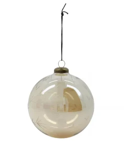 Set De 4 Boules De Noël Rayn Marron