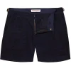Short De Bain Homme Bulldog Towelling Night Iris