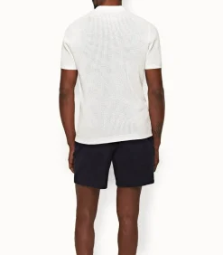 Short De Bain Homme Bulldog Towelling Night Iris