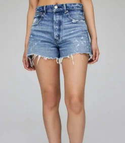 Short En Denim Neeses A Taille Haute