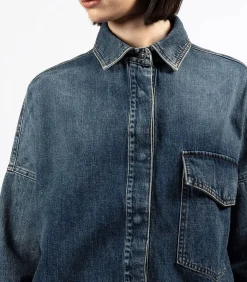 Surchemise Rosa Bleu Foncee