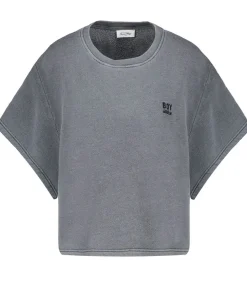 Sweat-Shirt Crop "Boy Jane De" Brode Carbone Vintage