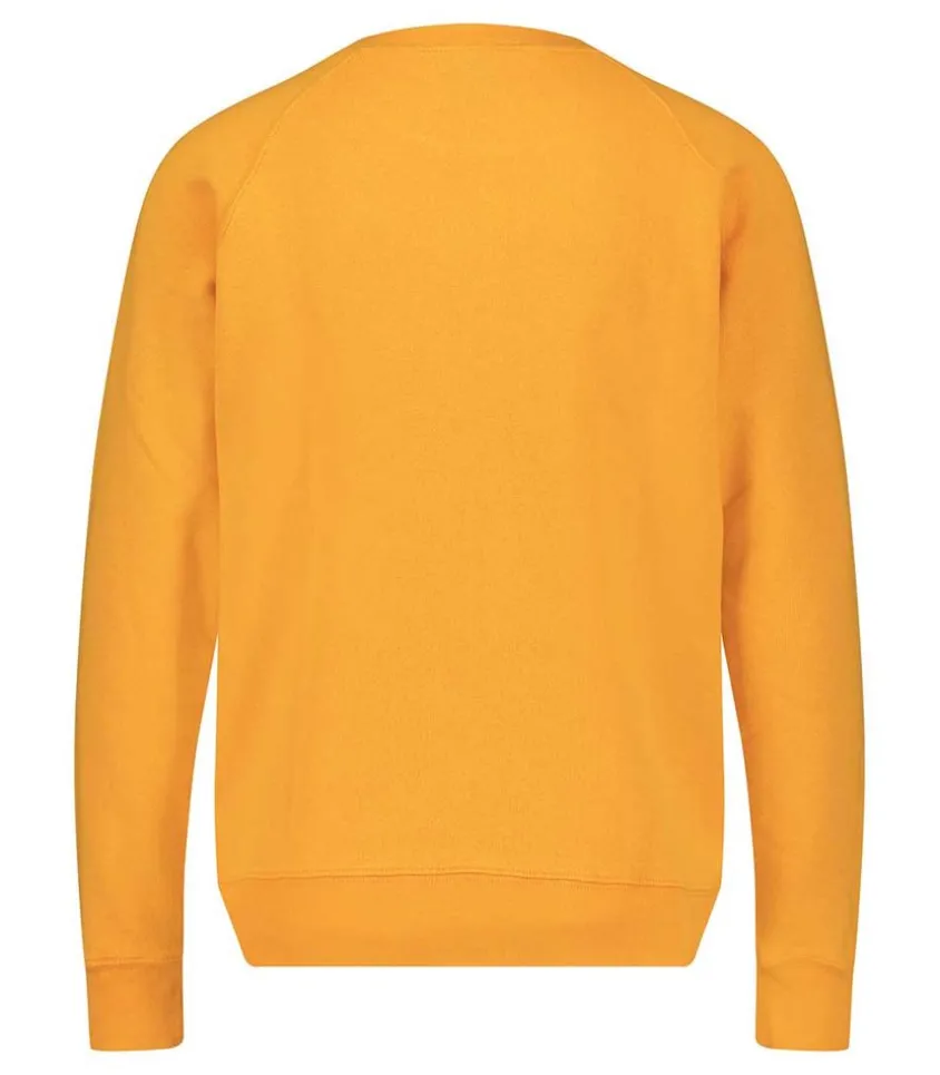 Sweat-Shirt En Coton Biologique Ocean Orange