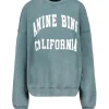 Sweat-Shirt Miles Washed Dark Sage