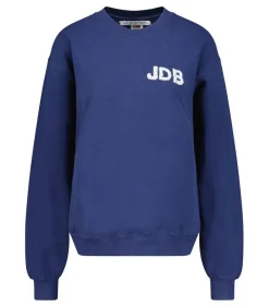 Sweat-Shirt Vintage Smile Joy X Jane De Boy Bleu