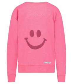 Sweat-Shirt Vintage Smile Joy X Jane De Boy Rose