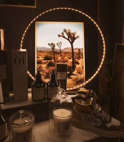 Tableau Avec Cadre "Joshua Tree" 30X40Cm