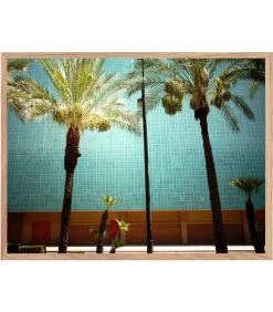 Tableau Avec Cadre "Old Vegas" 30X40Cm