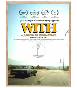 Tableau Avec Cadre "With-Film Poster" 60X80Cm