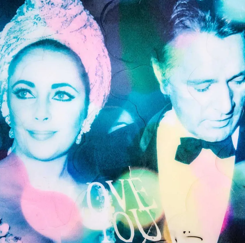 Tableau "Diamond Crossing" 40X40Cm