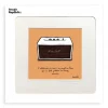Tableau Pas Du Tout Cliche Enceinte Marshall 22 X 22 Cm