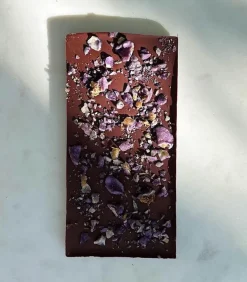 Tablette De Chocolat Bio A La Violette De Tourrettes-Sur-Loup