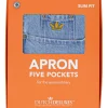 Tablier 5 Poches Coton Denim Bleu