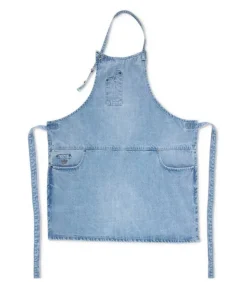 Tablier 5 Poches Coton Denim Bleu