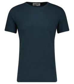 Tee-Shirt A Manches Courtes Et Col Rond Homme Bysapick Petrole