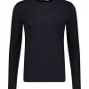 Tee-Shirt A Manches Longues Homme Bysapick Noir