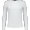 Tee-Shirt A Manches Longues Homme Bysapick Blanc