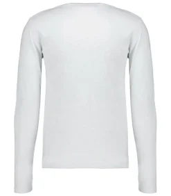 Tee-Shirt A Manches Longues Homme Bysapick Blanc