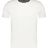 Tee-Shirt Homme A Col Rond Blanc