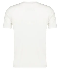 Tee-Shirt Homme A Col Rond Blanc
