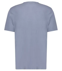 Tee-Shirt Manches Courtes Homme Devon Bleu Gris Vintage