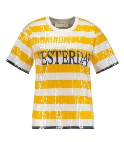 Tee-Shirt Yesterday A Sequins