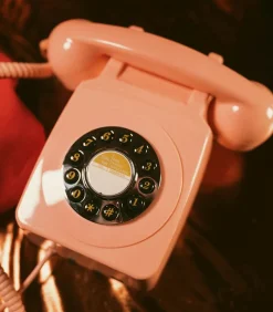 Telephone Retro Mural Gpo 746 Wall Push Button