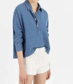 Top Mondo Washed Denim