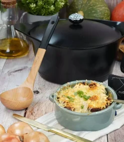 Ustensiles Cuillere Et Louche En Bois Graphite